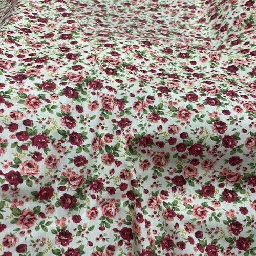 Metres red ditsy - metres,