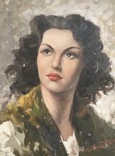 Vintage Oil Painting Beautiful
