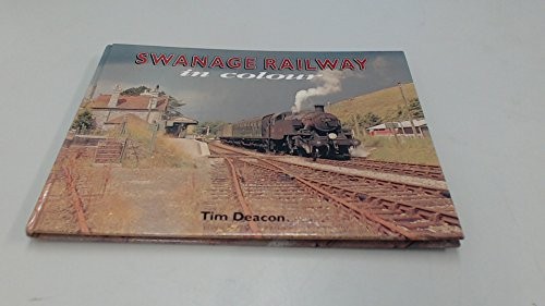 Swanage railway colour by - swanage, in