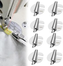 Set 4 Rolled Hem Presser Foot sewing Machine Screw on 3,4,5,6mm or 7,8,9,10mm