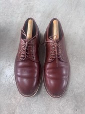 Grant Stone Plain Toe Saddle Tan Shoe Vibram Wedge Sole Size 11E