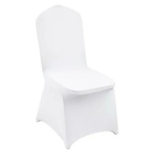 VEVOR 50pcs Chair Cover Wedding Spandex White Chair Covers Stretch