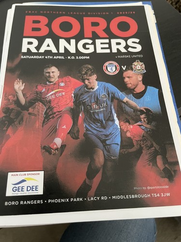 Boro rangers marske united - rangers,