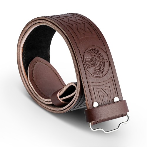 Men scottish brown thistle - men's,
