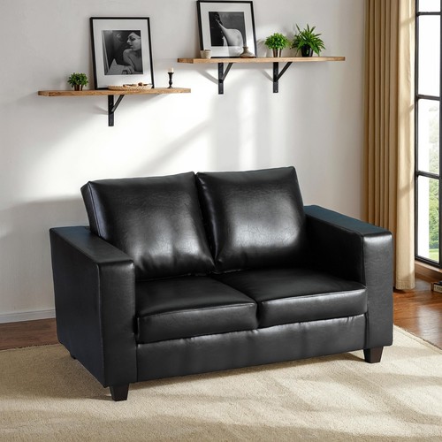 Tempo seater sofa black - tempo,