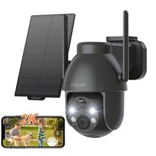 2K Solar Security Camera