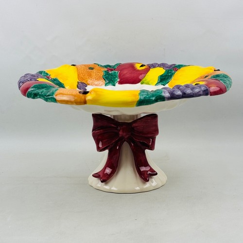 Fitz floyd della robia - robia, round