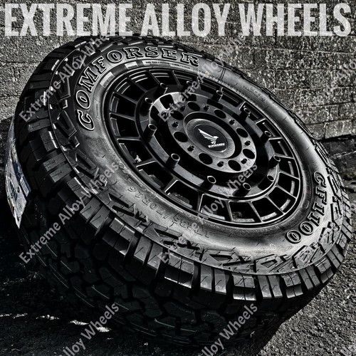 Black at6 alloy wheels - black,