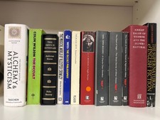 Occult & Horror Book Lot 12 Titles Crowley Alchemy Ghost Stories Supernatural