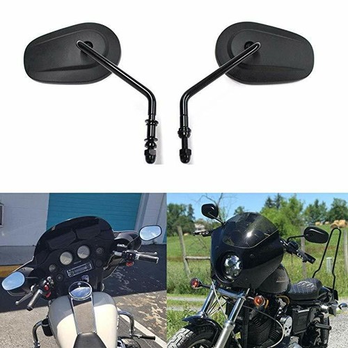 Black motorcycle rear view - rear,