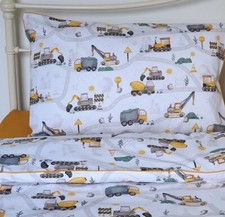 Diggers trucks single bed - trucks,