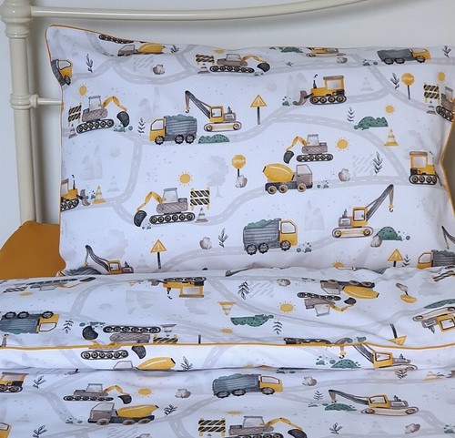 Diggers trucks single bed - diggers,,