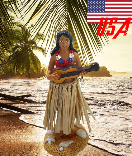 Hawaiian hula girl - hula,
