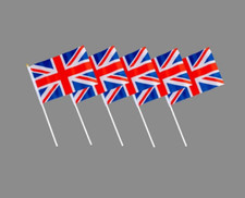 Union Jack Hand Flag Small Hand Waving British Royal Coronation Party Sticks