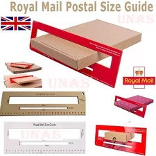 Royal Mail PIP PPI Postal Template Letter Size Charge Guide Postage Ruler UK