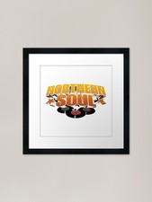 Northern Soul Framed Art Print