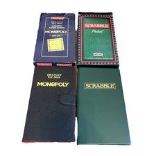 Travel Monopoly And Scrabble -