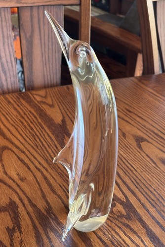 Vintage murano penguin - penguin, 12”