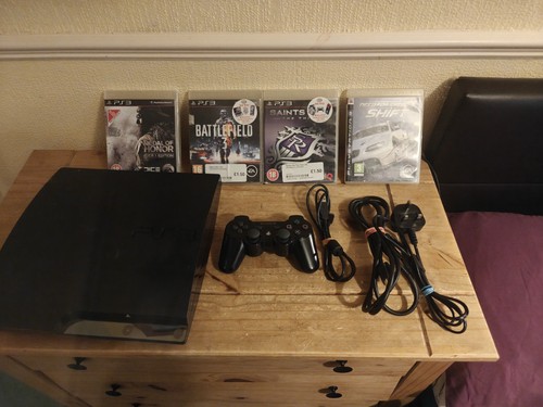 Sony playstation slim 160gb - 3,