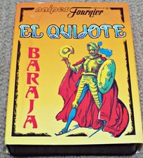 Don Quixote 1981 Pack of Spanish Suited Fournier Playing Cards