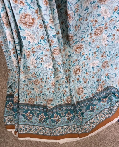 Asian indian printed linen - asian,