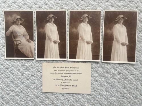 Set vintage black white - 4,