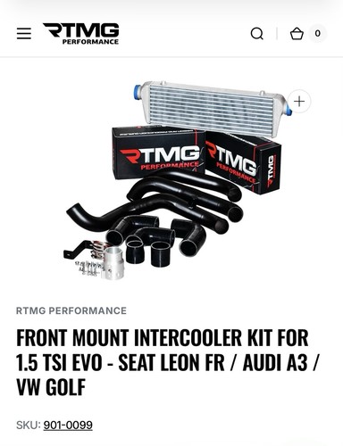 5tsi evo intercooler - 1.5tsi, for