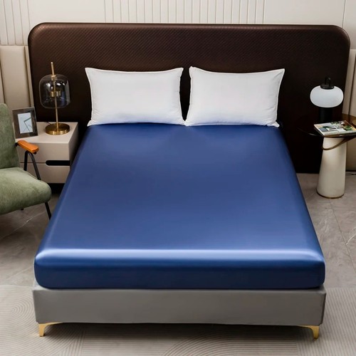 Satin silk fitted - satin,