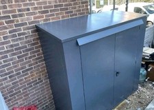 7x3 Metal Garden & Bike Shed (The Trojan Plus) - 5 Point Locking