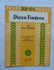 Vintage Sheet Music Dizzy