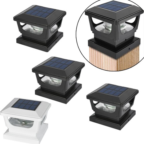 10x solar post lights - post, 3x3"