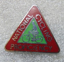 c1970's National Cycling Proficiency Enamel Pin Badge