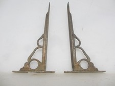 Vintage Brass Brackets Shelf