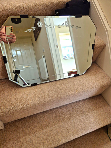 Bevelled framed rectangular - bevelled,