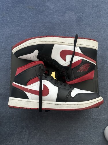 Air jordan mid gym - air, red