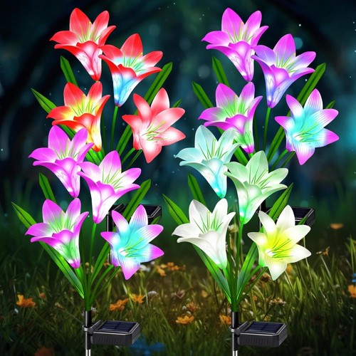 4pack solar garden lights - 4pack,