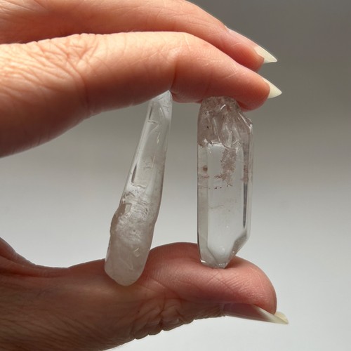 Polished raw clear quartz - raw,