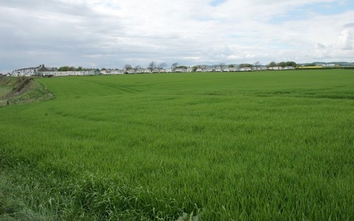 Photo 6x4 caravan site - caravan, st