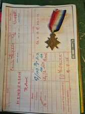WW1 14  15 Star to Cameron Highlanders