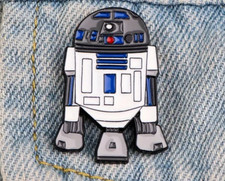 Star Wars R2D2 Droid Robot Quality Enamel Pin Badge