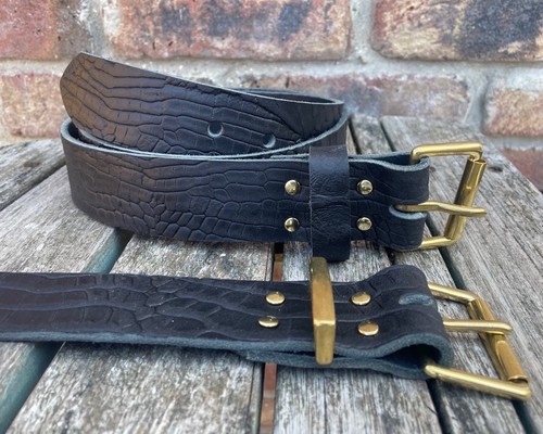 Black crocodile look buffalo - crocodile,