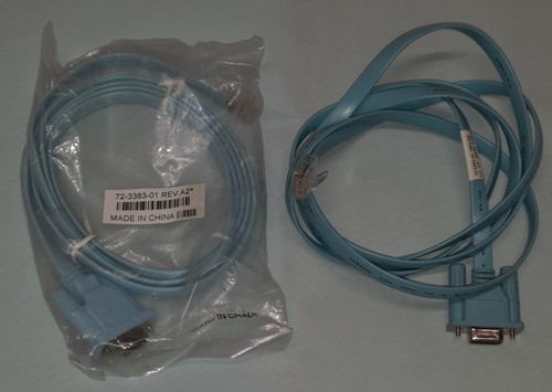 Two cisco db9 - -, rj45