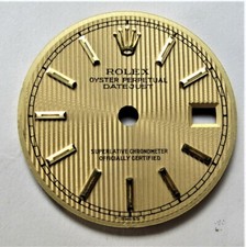 VINTAGE ROLEX GENUINE LADY DATEJUST DIAL 19.97 MM  DIA   VERY NICE CONDITION