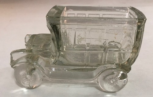 Antique glass candy - antique, container