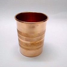 100% Pure Copper Glass Tumbler