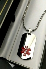 Long silver steel medical - long,