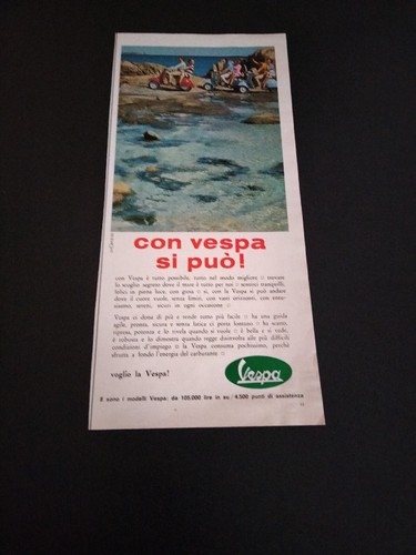 1966 vespa beach sea scooter - vespa,