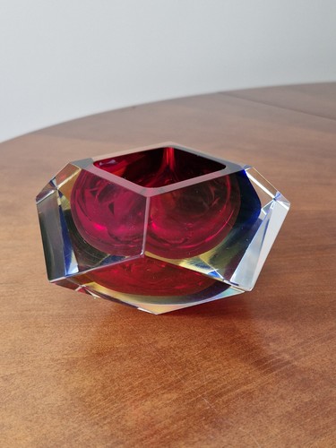 Murano sommerso glass bowl - glass,