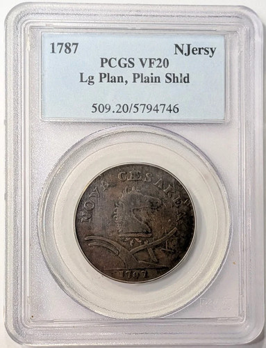 1787 colonial issue new jersey - 1787,