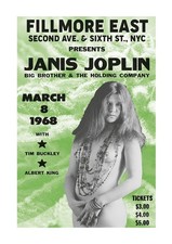 Janis Joplin naked on an A4